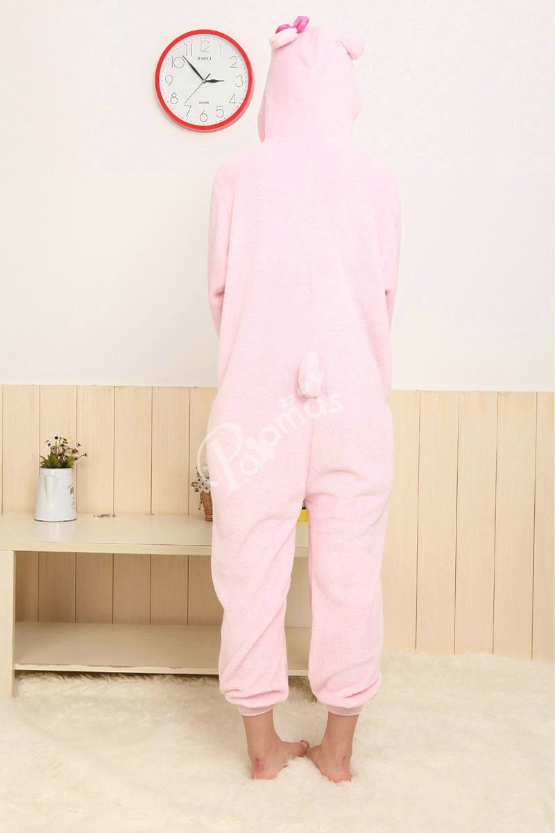 Kitty Cat Kigurumi Onesies Hoodie Pajamas Animal Costume - Azufun