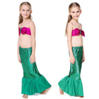 Little Mermaid Tail Children Kids Swimsuit Beach Swimwear Costume - Azufun