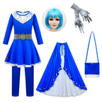 Girls' Zombies High School 3 Cosplay Costumes Dress Halloween Outfit jumpsuit For Kids - Azufun