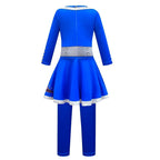 Girls' Zombies High School 3 Cosplay Costumes Dress Halloween Outfit jumpsuit For Kids - Azufun