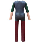 Kids Zombies 2 Werewolf Costumes jumpsuits onesies green Children Jumpsuit Bodysuit Outfits - Azufun