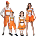 German Oktoberfest Outfit Clothing Cosplay Family Matching Costume - Azufun