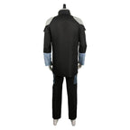Kaiju No. 8 Soshiro Hoshina Black Team Uniform Cosplay Costume Male Role Play Outfit - Azufun