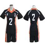 Karasuno Uniforms Anime Haikyu!! Cosplay Costumes Carnival Party Full Set - Azufun