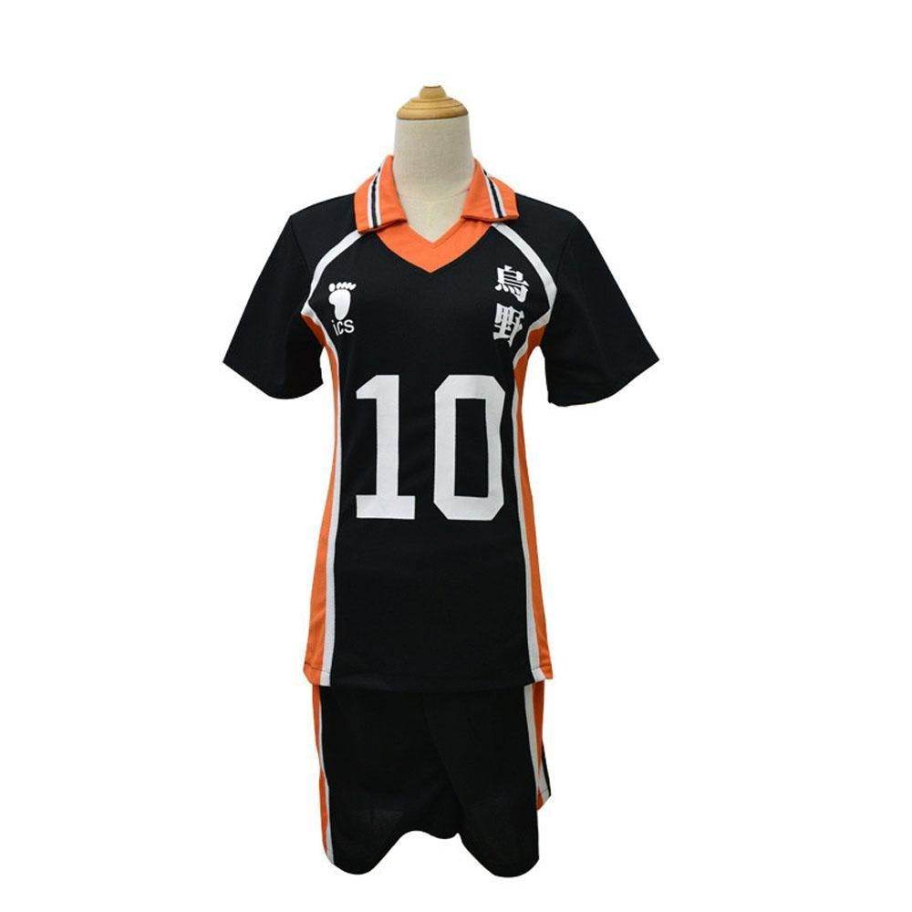 Karasuno Uniforms Anime Haikyu!! Cosplay Costumes Carnival Party Full Set - Azufun