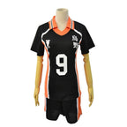 Karasuno Uniforms Anime Haikyu!! Cosplay Costumes Carnival Party Full Set - Azufun