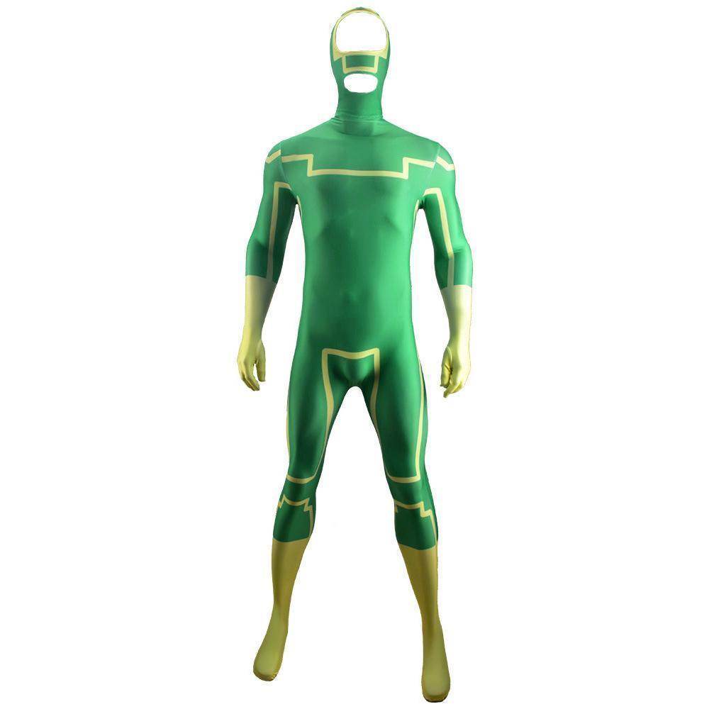 Kick-Ass Ass Kicker Cosplay Costume jumpsuit Halloween costume Zentai Costume for adult and kids - Azufun