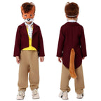 Kids Fantastic Mr. Fox Animal Halloween Cosplay Party Costumes - Azufun