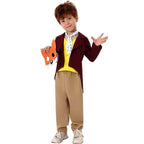 Kids Fantastic Mr. Fox Animal Halloween Cosplay Party Costumes - Azufun