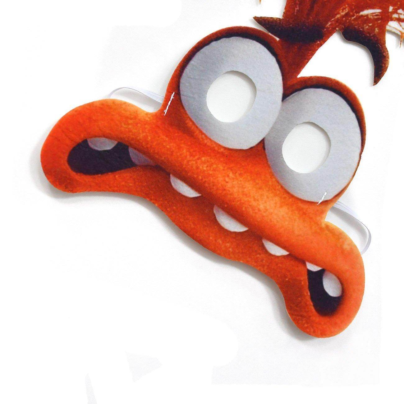 Kids' Inside Out Anxiety Kigurumi Cosplay Costume Bodysuit with Mask - Azufun