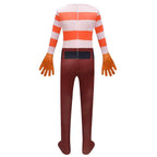 Kids' Inside Out Anxiety Kigurumi Cosplay Costume Bodysuit with Mask - Azufun