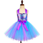 BuyKids Mermaid Tutu Birthday Party Mermaid Costume Sequins Blue Dress Now Cheaper With 3 - 5 Days Ship - PajamasBuy