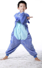 Kids Onesies Hoodie Stitch Animal Pajamas Kigurumi Costume - Pajamasbuy
