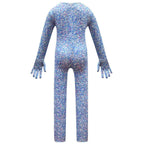 Kids Trolls 2 World Tour Tiny Diamond Costume Cosplay Zentai Child Jumpsuit Halloween - Azufun