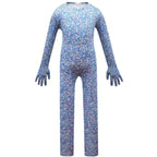 Kids Trolls 2 World Tour Tiny Diamond Costume Cosplay Zentai Child Jumpsuit Halloween - Azufun