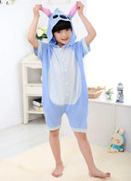 kigurumi Stitch kids Animal Onesies Summer Pajamas Costume - Pajamasbuy
