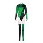 Kim Possible shego Costume Bodysuit Jumpsuit Swimsuit - Azufun