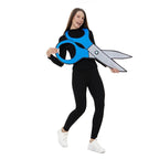 Lightweight Funny Costume finger-guessing game Halloween Adult Body Suits - Azufun