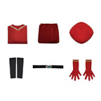 Lord Farquaad Halloween Cosplay Costume Shrek Red Robe Cape - Azufun