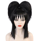 Lydia Deetz Beetlejuice Costume Wig Halloween - Azufun