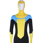 Mark Grayson Invincible Costume Bodysuit Zentai Hero Cloak Cosplay - Azufun