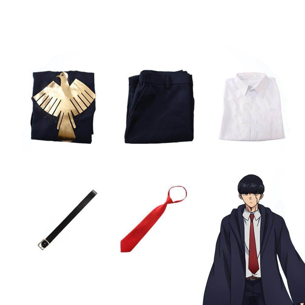 Mashle Magic and Muscles Lemon Irvine Cloak School Uniform Cosplay Costume - Azufun