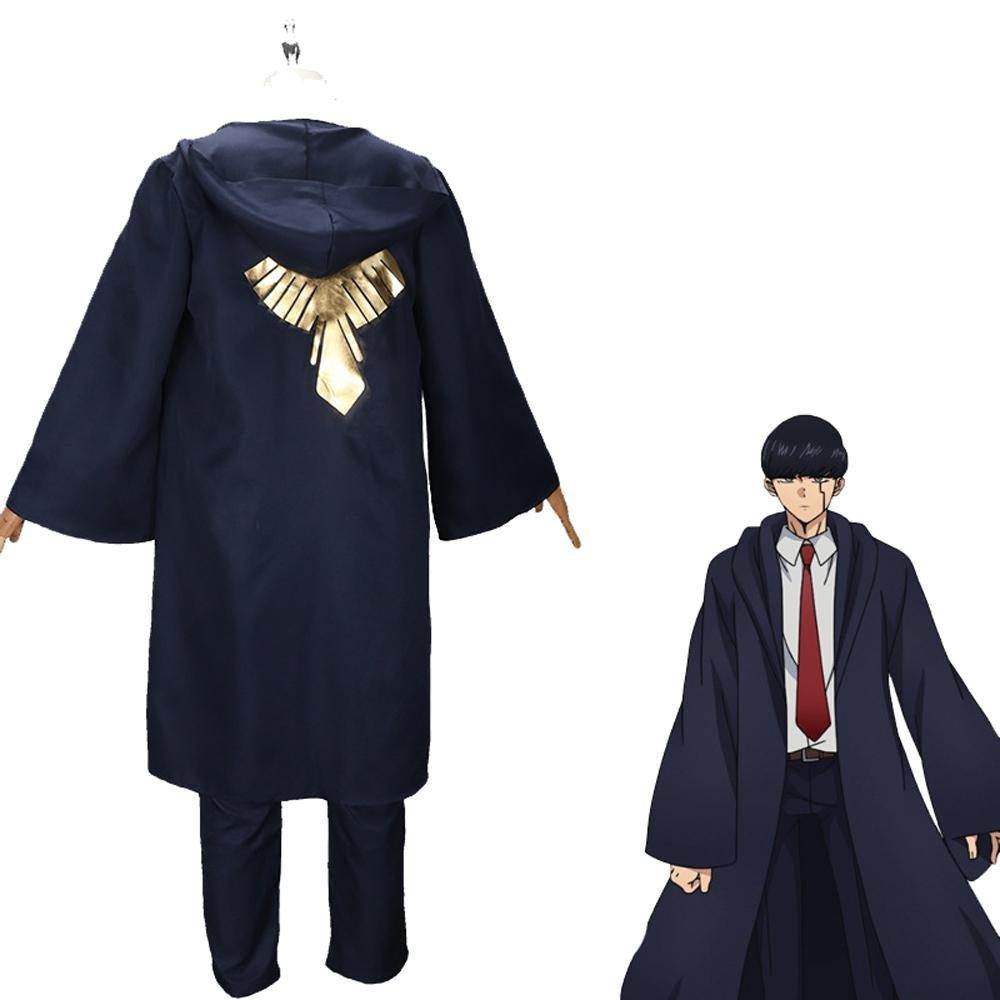 Mashle Magic and Muscles Lemon Irvine Cloak School Uniform Cosplay Costume - Azufun