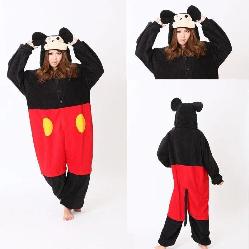 Mickey Mouse Animal Onesies Pajamas Adult kigurumi Costume - Pajamasbuy