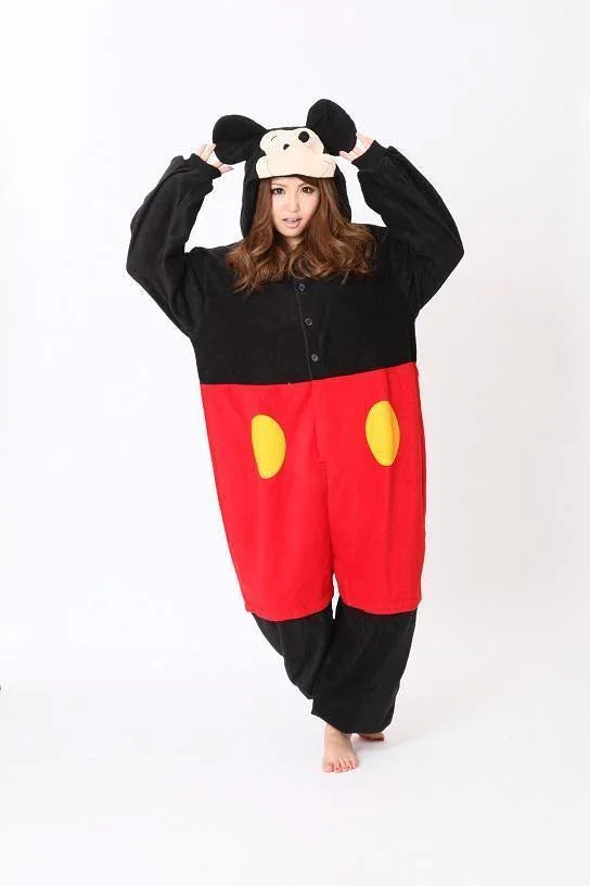 Mickey Mouse Animal Onesies Pajamas Adult kigurumi Costume - Pajamasbuy