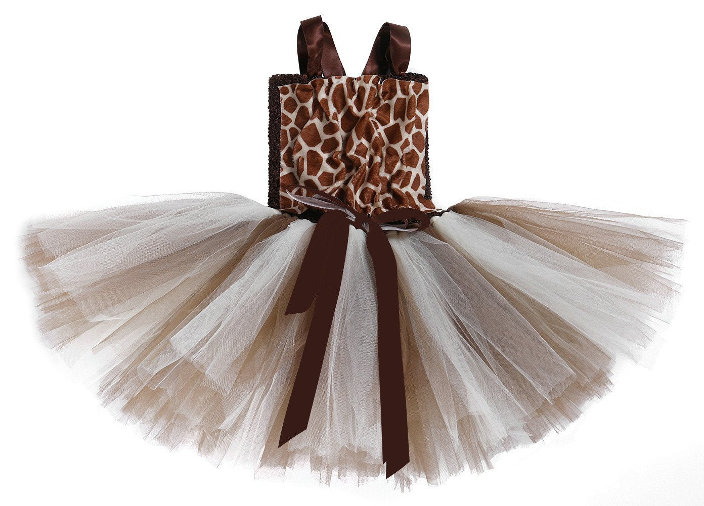 BuyMika Giraffe Zarafa Tutu Dress for Baby Girl Cartoon Costume Now Cheaper With 3 - 5 Days Ship - PajamasBuy