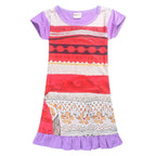 BuyMoana Movie Costume Kids Princess Cosplay Dress Party Now Cheaper With 3 - 5 Days Ship - PajamasBuy