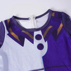 Moondrop Sundrop FNFA Cosplay Costume Outfit Sun Moon Clown Costume Halloween for Kids - Azufun