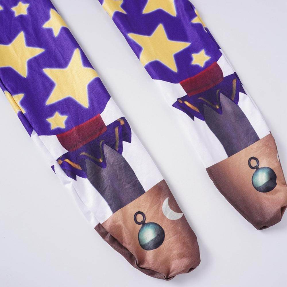 Moondrop Sundrop FNFA Cosplay Costume Outfit Sun Moon Clown Costume Halloween for Kids - Azufun