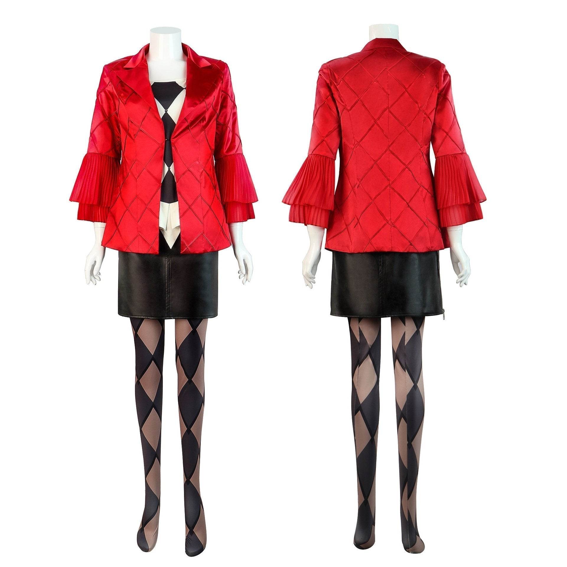 Movie Joker 2: Folie a Deux Lady gaga Harley Quinn Cosplay Costume - Azufun