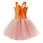 Movie Moana Princess Dress Sweet Flower Fairy dress party runway dress - Azufun