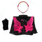 Movie Monster High Draculaura Costume Party Carnival Cosplay Full Set - Azufun