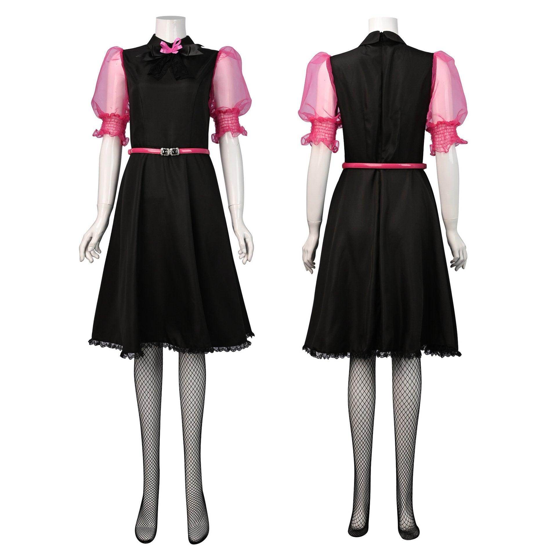 Movie Monster High Draculaura Costume Party Carnival Cosplay Full Set - Azufun