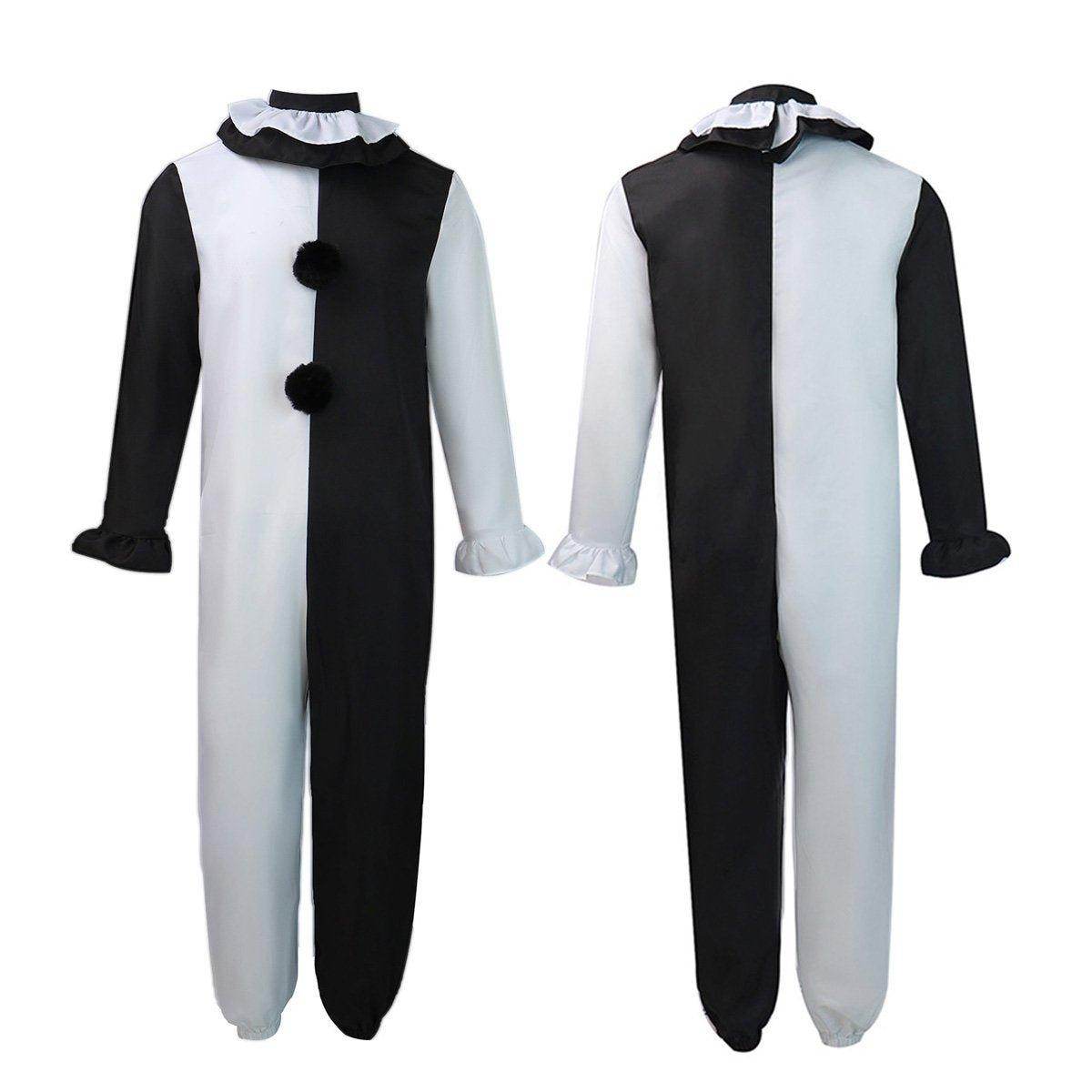 Movie Terrifier 2 Outfits Halloween Carnival Jumpsuit Cosplay Costume For Adults - Azufun
