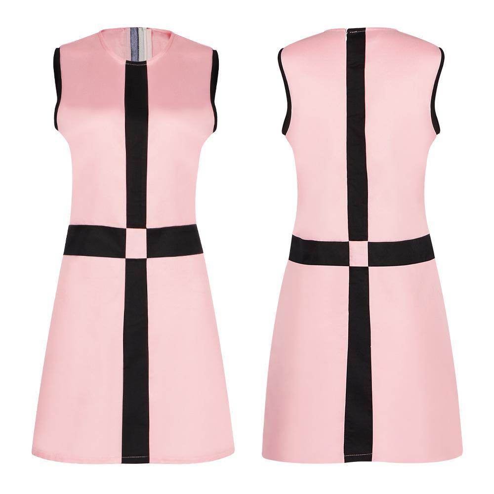 Movie The Queen's Gambit The same Beth Harmon dress cosplay for stage - Azufun