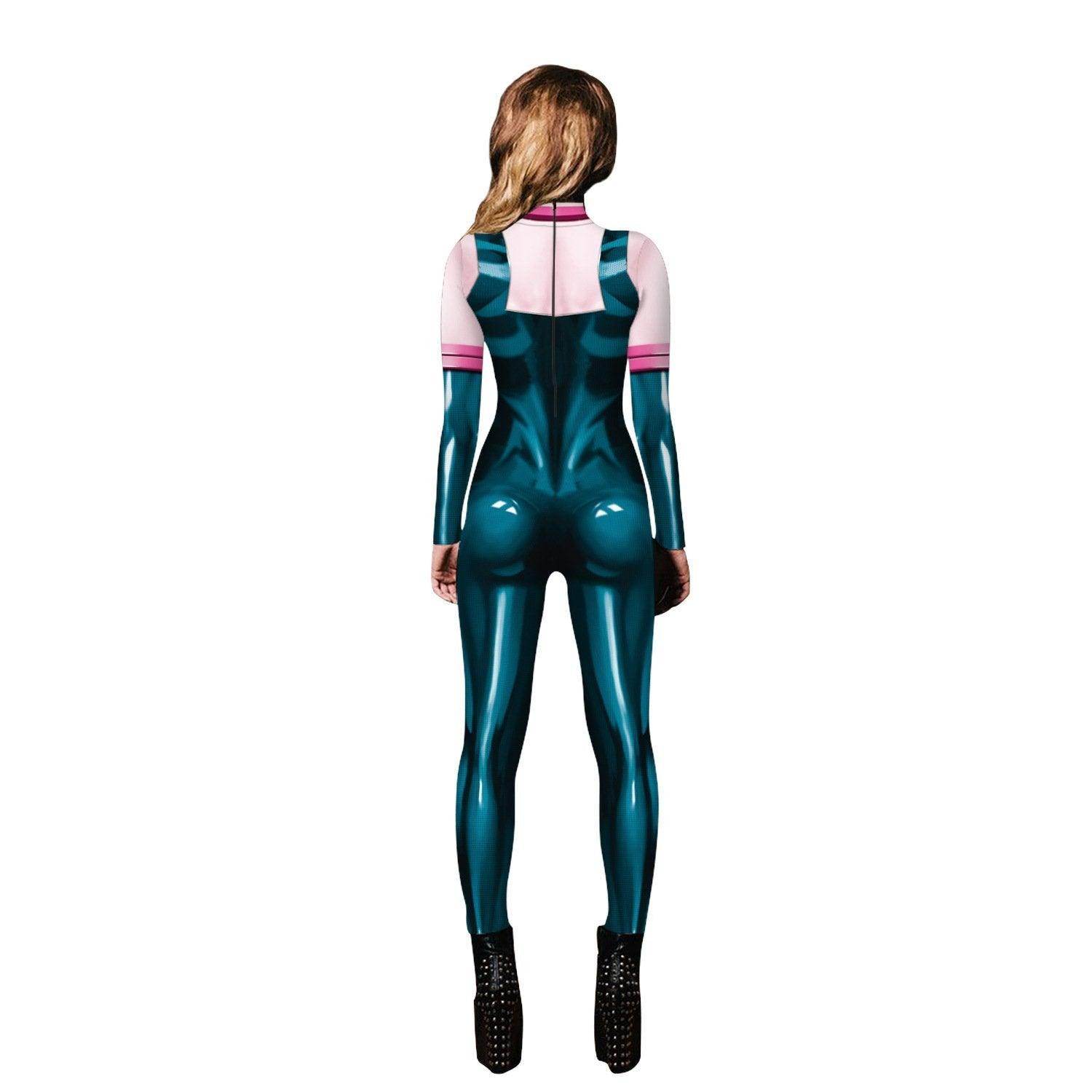 My Hero Academia OCHACO URARAKA Halloween Cosplay Costume Jumpsuit - Azufun