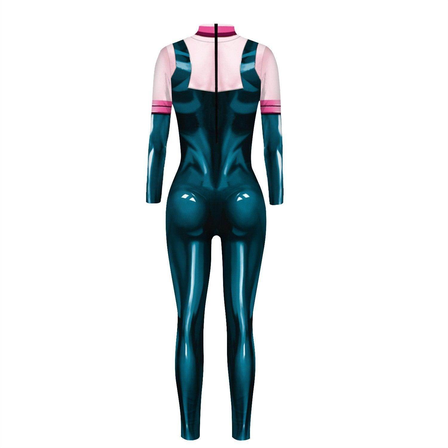 My Hero Academia OCHACO URARAKA Halloween Cosplay Costume Jumpsuit - Azufun