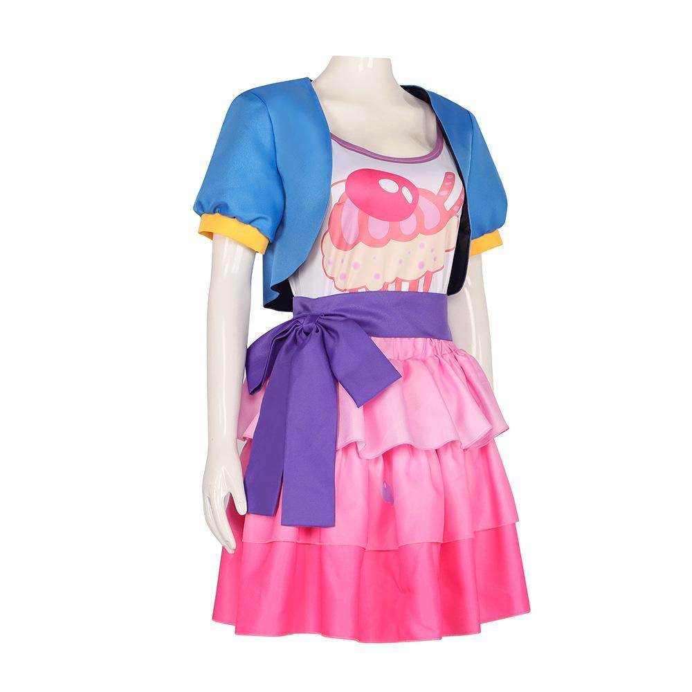 My Little Pony Friendship Is Magic Pinkie Pie Outfits Halloween Carnival Suit Cosplay Costume - Azufun