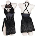 NieR Automata YoRHa No.2 Swimsuit Cosplay Costume Swimwear Outfits - Azufun