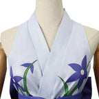 One Piece Nico Robin Costumes Japanese Anime Kimono Robe Fancy cosplay - Azufun