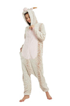 BuyOnesie Kigurumi Pajamas Print Stitch Elk Adult's Flannel Christmas Winter Sleepwear Animal Costume Now Cheaper With 3 - 5 Days Ship - PajamasBuy