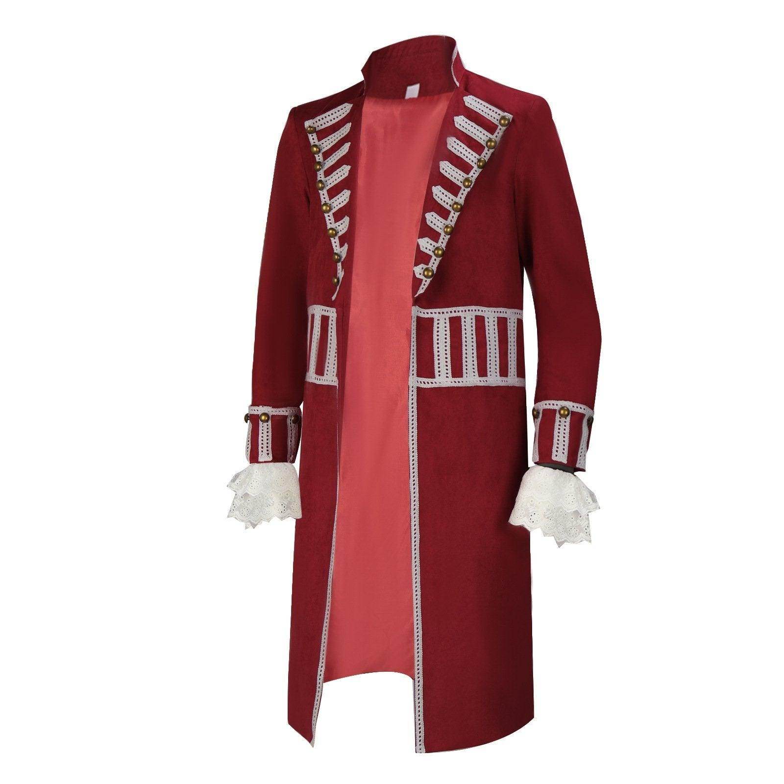 Peter Pan Pirate Captain Cosplay Costume Medieval King Outfit - Azufun
