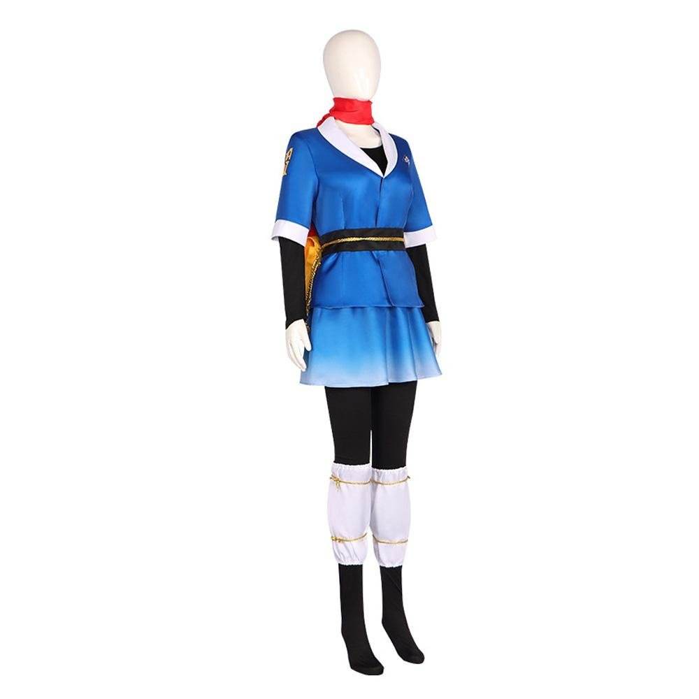 Pokemon Legends Arceus Akari Rei Outfits Halloween Cosplay Costume - Azufun