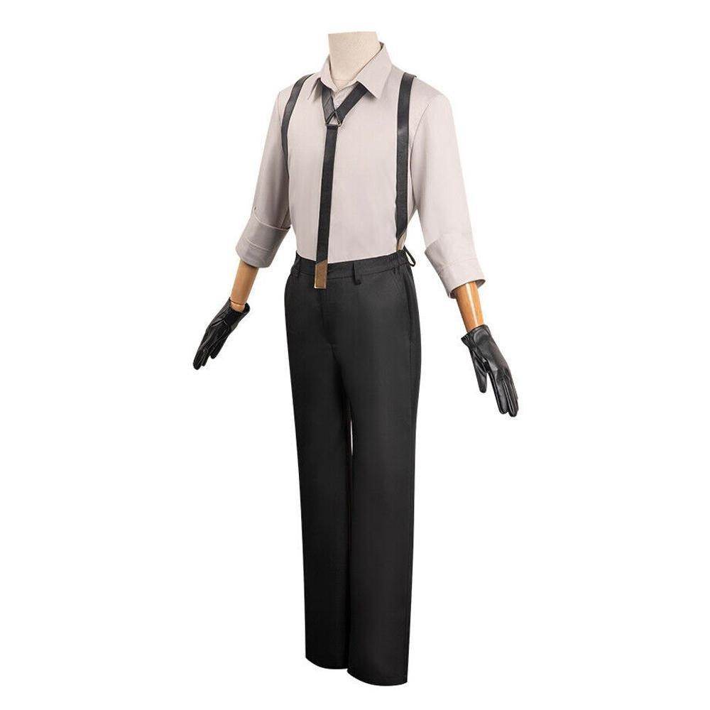 Pokemon Scarlet and Violet Rika Cosplay Costume Stylish suspender Uniform - Azufun