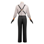 Pokemon Scarlet and Violet Rika Cosplay Costume Stylish suspender Uniform - Azufun