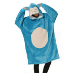 Pokemon Snorlax Keep Warm Costume Cozy Cartoon Lazy TV Blanket - Azufun